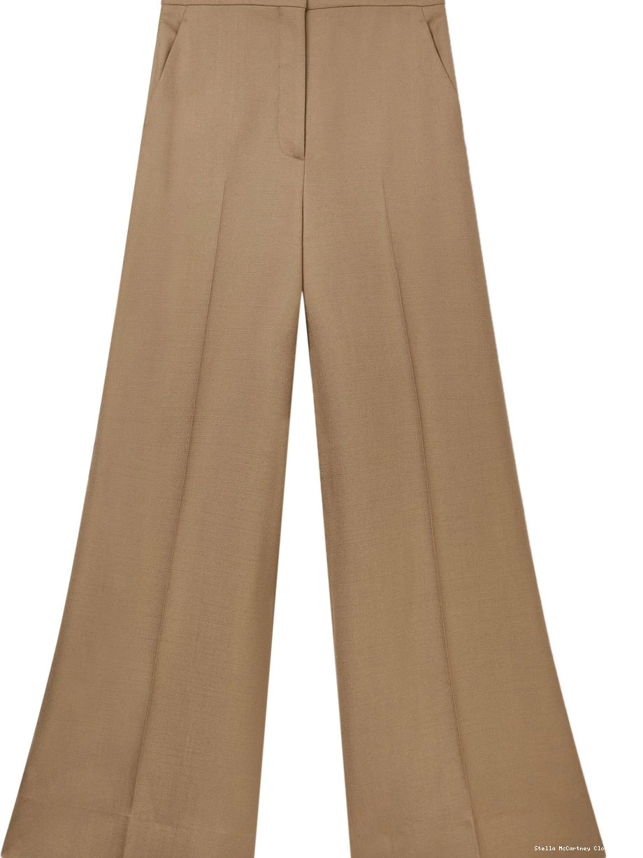 Cheap trousers tailored wide-leg Stella McCartney Women 0730